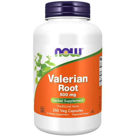 Now Foods Valerian Root 500 mg 250 kapslí