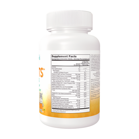 Now Foods Kid Vits Juicy Orange 120 tablet