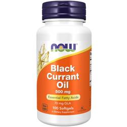 Now Foods Black Currant Oil 500 mg 100 kapslí