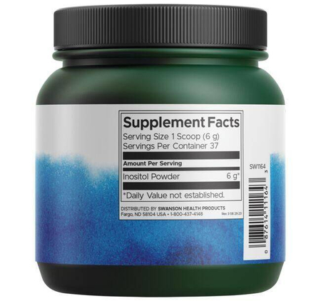 Swanson Inositol 100% Pudr 227 g