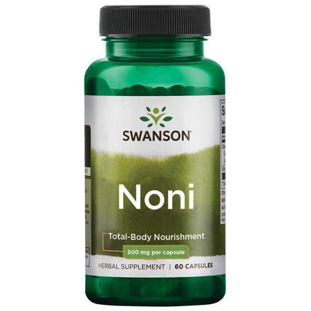 Swanson Noni 500 mg 60 kapslí