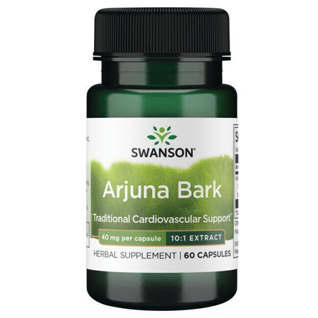 Swanson Arjuna Bark 40 mg 60 kapslí
