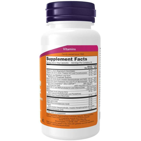 Now Foods Co-Enzyme B-Complex 60 veg kapslí