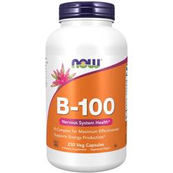 Now Foods Vitamin B-100 Complex 250 veg kapslí