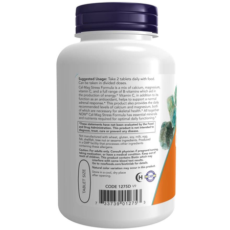 Now Foods Cal-Mag Stress Formula 100 tablet