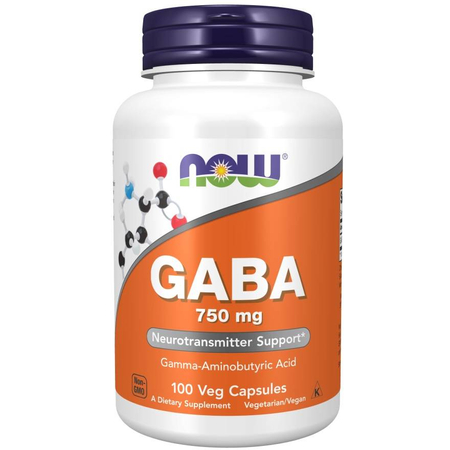 Swanson GABA 750 mg 100 veg kapslí
