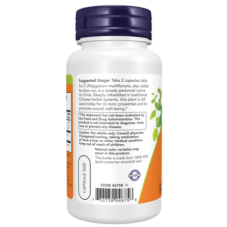 Now Foods Fo-Ti 560 mg 100 kapslí