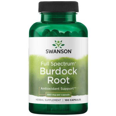 Swanson Lopuch (Burdock) 460 mg 100 kapslí