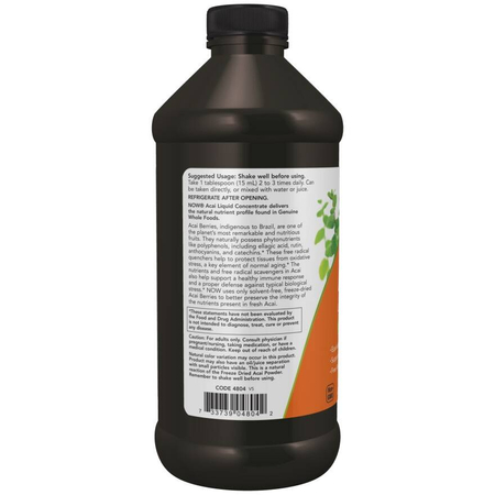 Now Foods Acai Liquid 473 ml tekutý