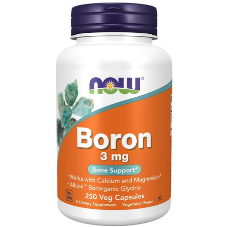 Now Foods Boron 3 mg 250 kapslí