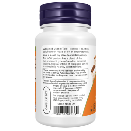 Now Foods Probiotikum 8 Billion Acidophilus, Bifidus 120 kapslí