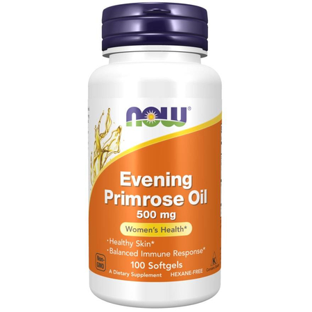 Now Foods Evening Primrose Oil 500 mg 100 kapslí
