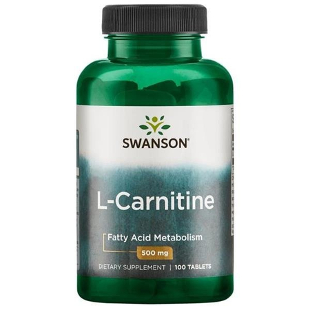 Swanson L-Carnitin 500 mg 100 tablet