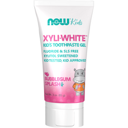 Now Foods XyliWhite Toothpaste Gel Kids Bubblegum 85 g zubní pasta