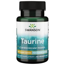 Swanson Taurine AjiPure 500 mg 60 kapslí