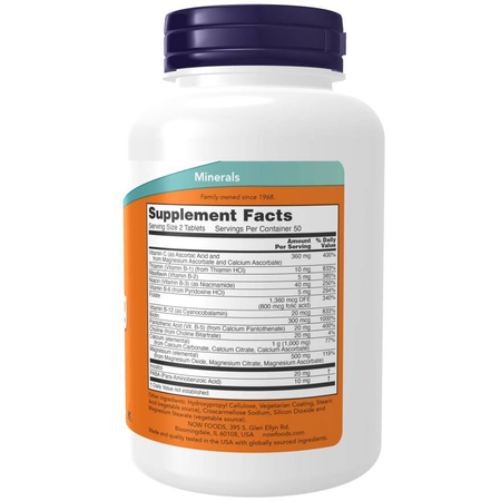 Now Foods Cal-Mag Stress Formula 100 tablet