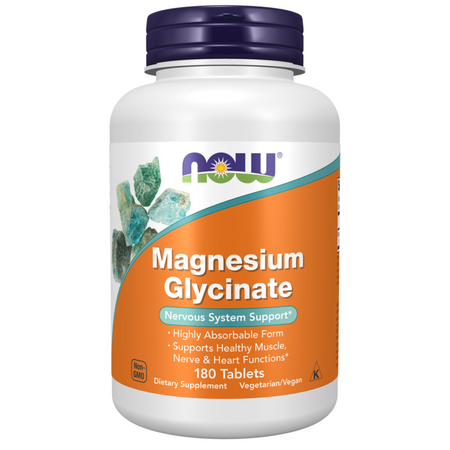 Now Foods Magnesium Glycinate 180 tablet