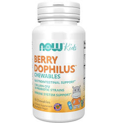 Now Foods Probiotikum BerryDophilus Kids 60 tablet