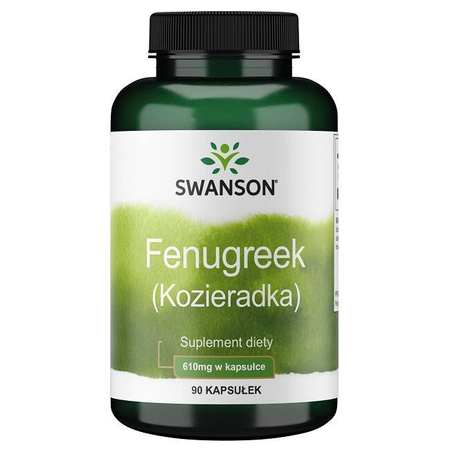 Swanson Pískavice Řecké Seno (Fenugreek) 610 mg 90 kapslí