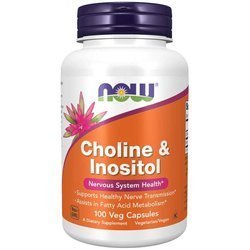 Now Foods Cholin Inositol 100 veg kapslí