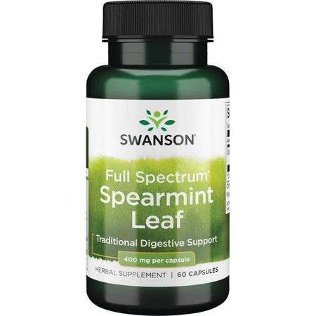 Swanson Máta (Spearmint) 400 mg 60 kapslí