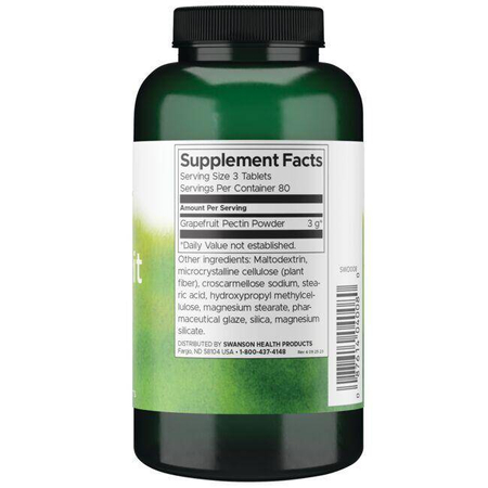 Swanson Grapefruit Pectin 1000 mg 240 tablet