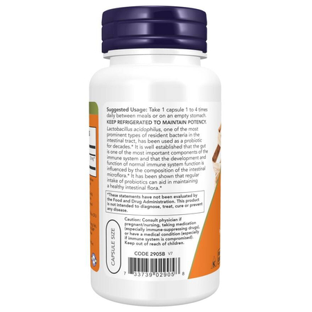 Now Foods Acidophilus Two Billion 250 veg kapslí