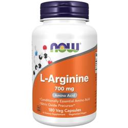 Now Foods L-Arginine 700 mg 180 veg kapslí
