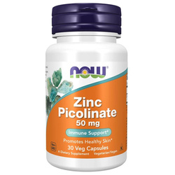 Now Foods Zinc Picolinate 50 mg 30 kapslí