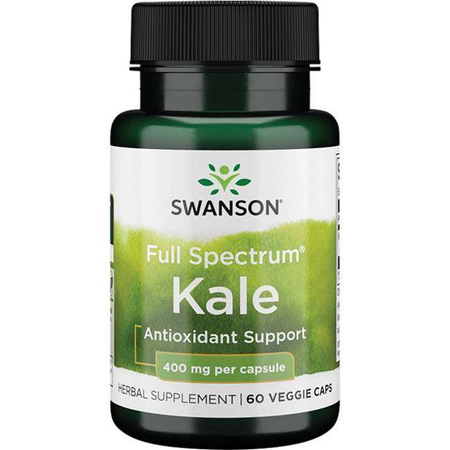 Swanson Brukev (Kale) 400 mg 60 kapslí