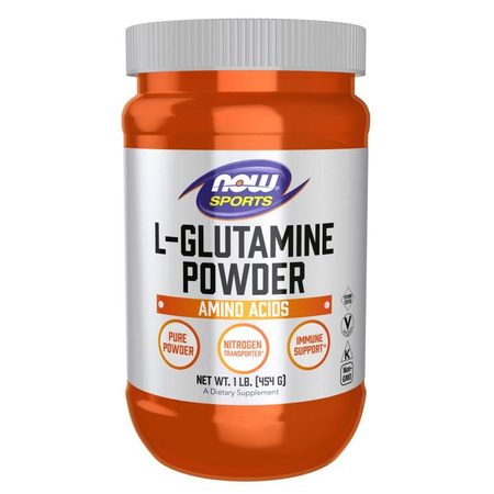 Now Foods L-Glutamin Pudr 454 g