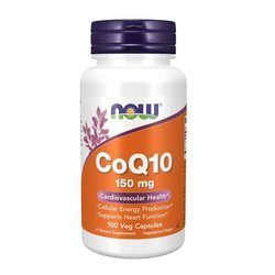 Now Foods Koenzym Q10 150 mg Kurkuma 100 kapslí