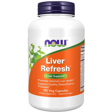 Now Foods Liver Refresh 180 kapslí